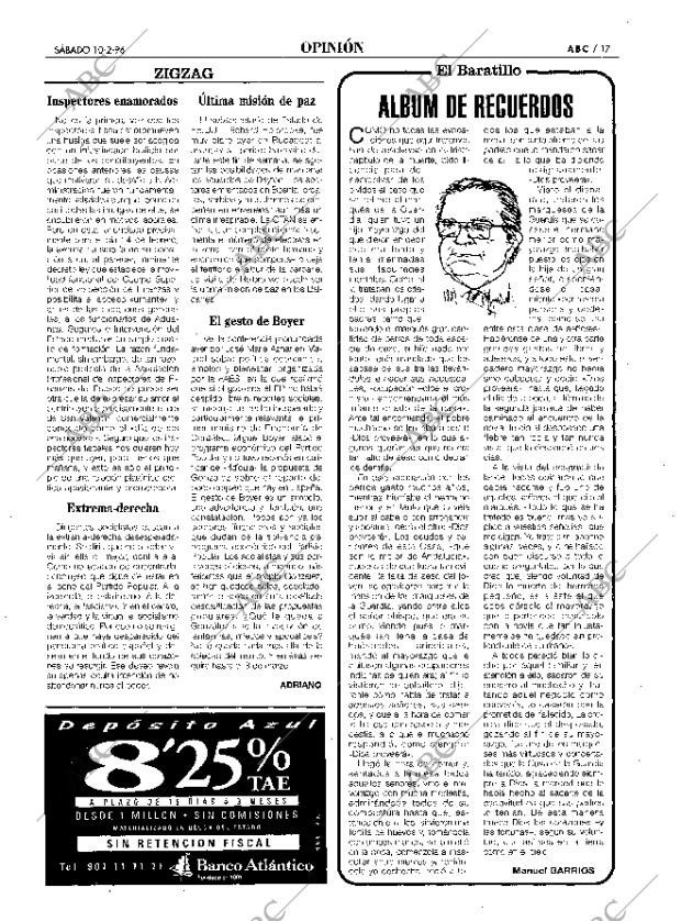 ABC SEVILLA 10-02-1996 página 17