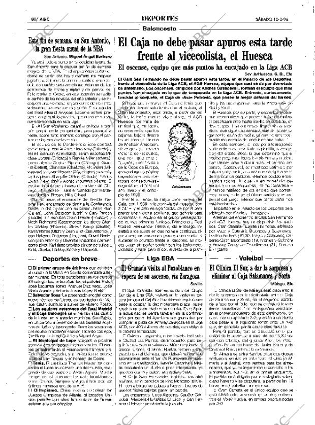 ABC SEVILLA 10-02-1996 página 80