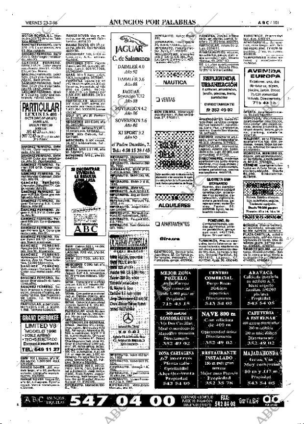 ABC MADRID 23-02-1996 página 101