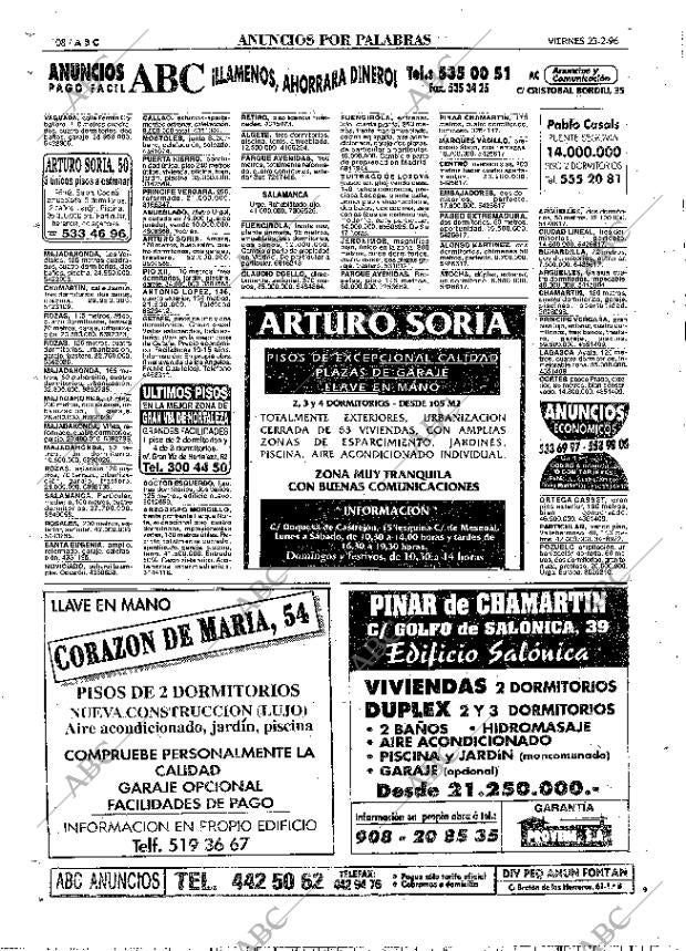 ABC MADRID 23-02-1996 página 108