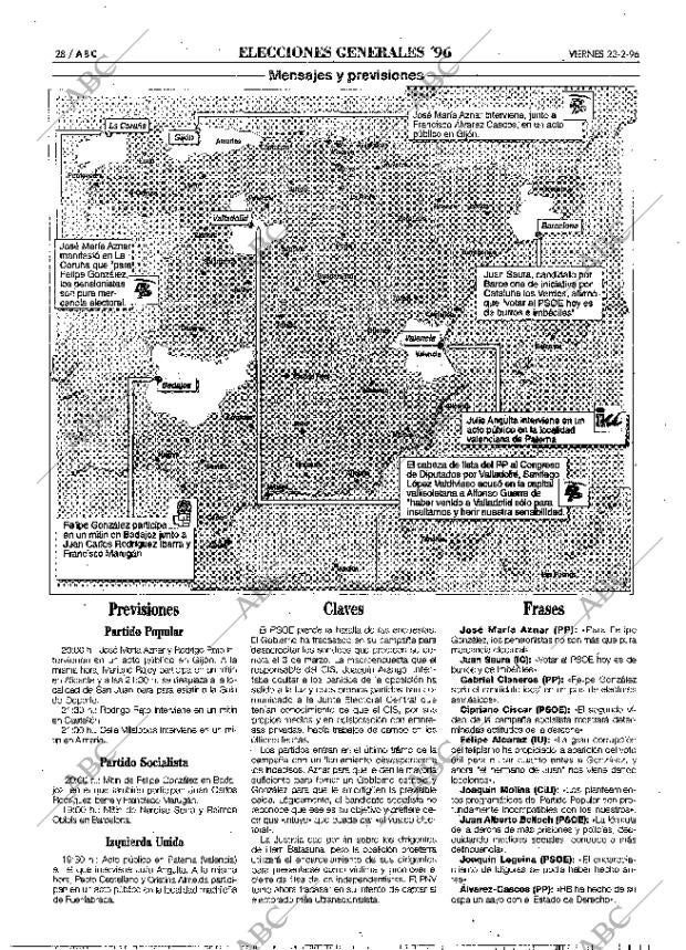 ABC MADRID 23-02-1996 página 28