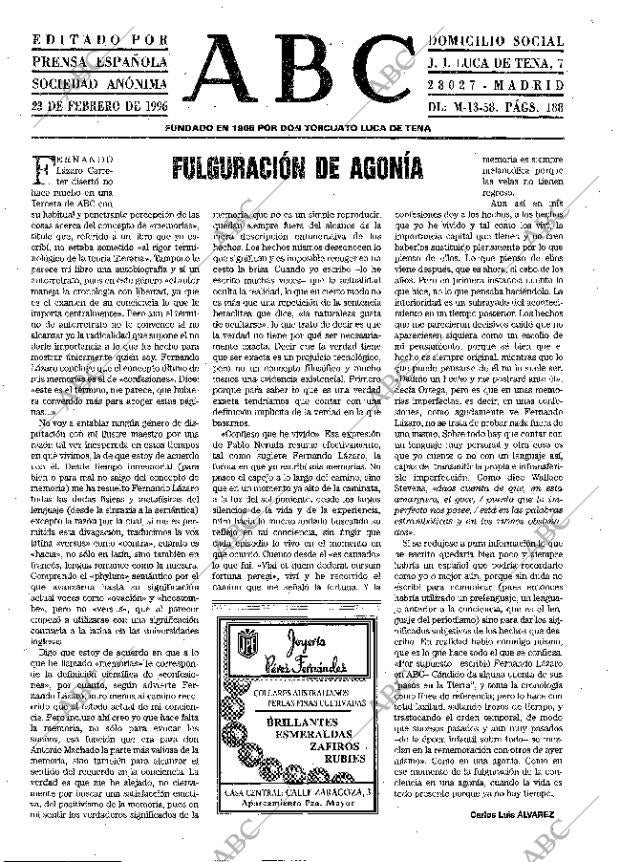 ABC MADRID 23-02-1996 página 3