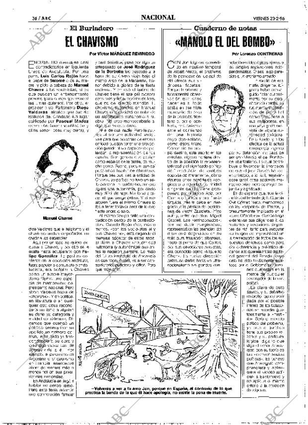 ABC MADRID 23-02-1996 página 36