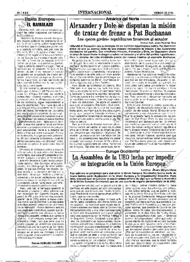 ABC MADRID 23-02-1996 página 38
