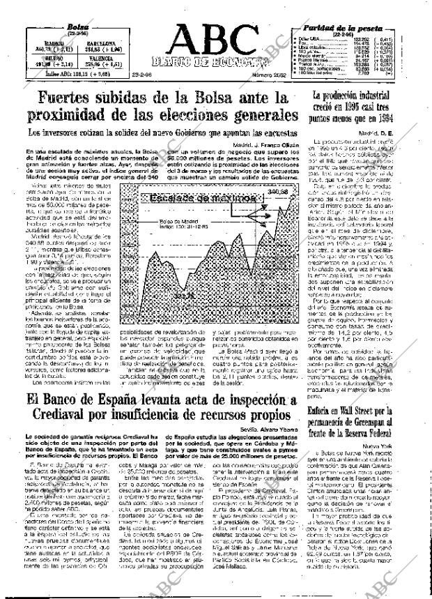 ABC MADRID 23-02-1996 página 43