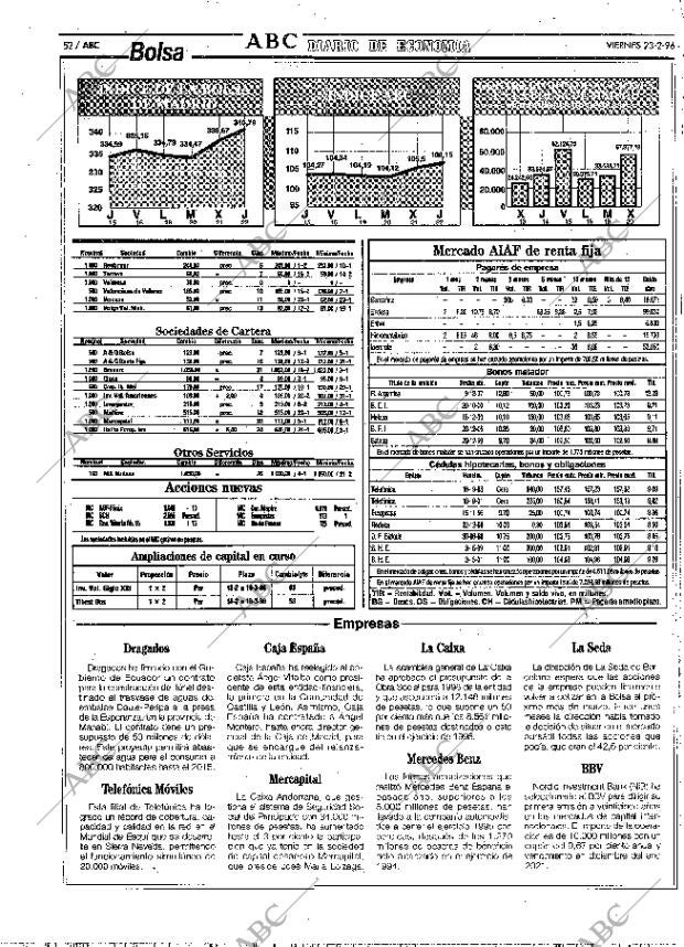 ABC MADRID 23-02-1996 página 52