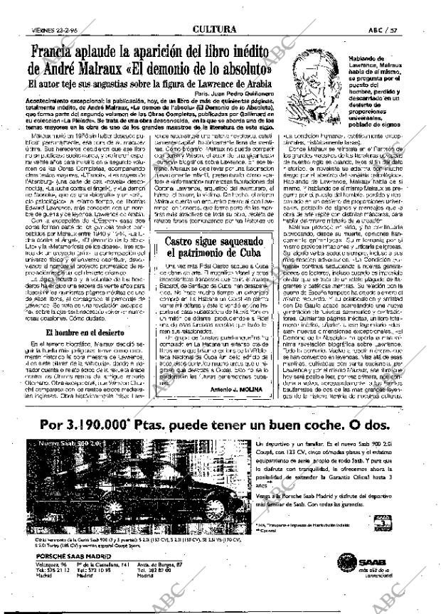 ABC MADRID 23-02-1996 página 57