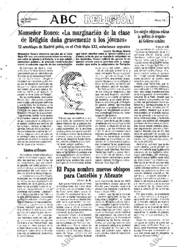 ABC MADRID 23-02-1996 página 69