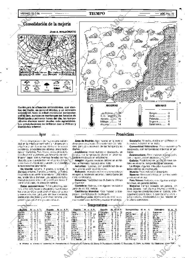 ABC MADRID 23-02-1996 página 73