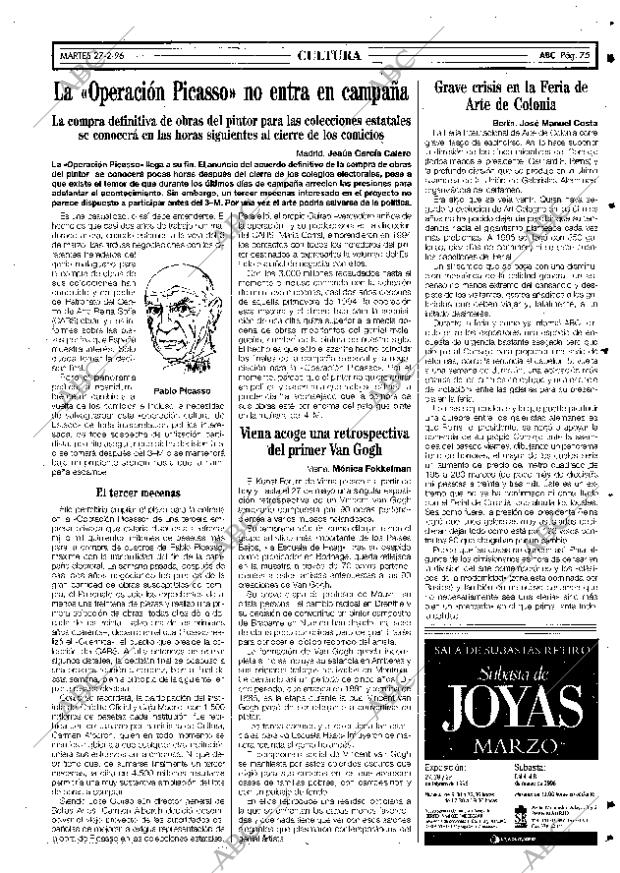 ABC SEVILLA 27-02-1996 página 75
