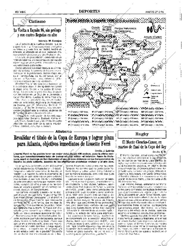 ABC SEVILLA 27-02-1996 página 82