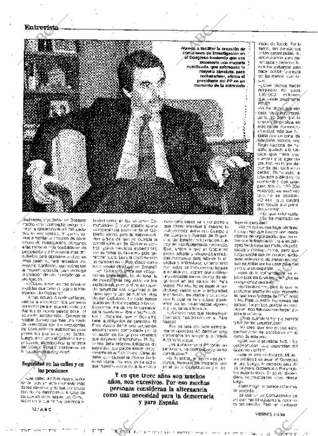 ABC MADRID 01-03-1996 página 12