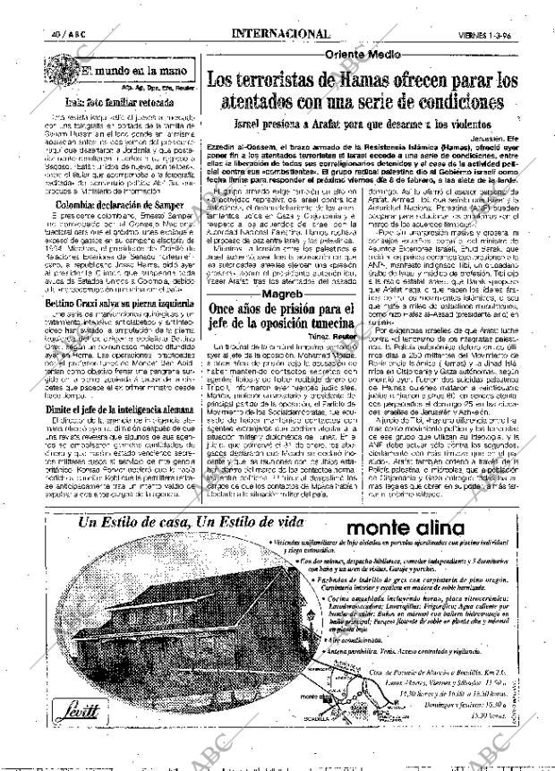 ABC MADRID 01-03-1996 página 40