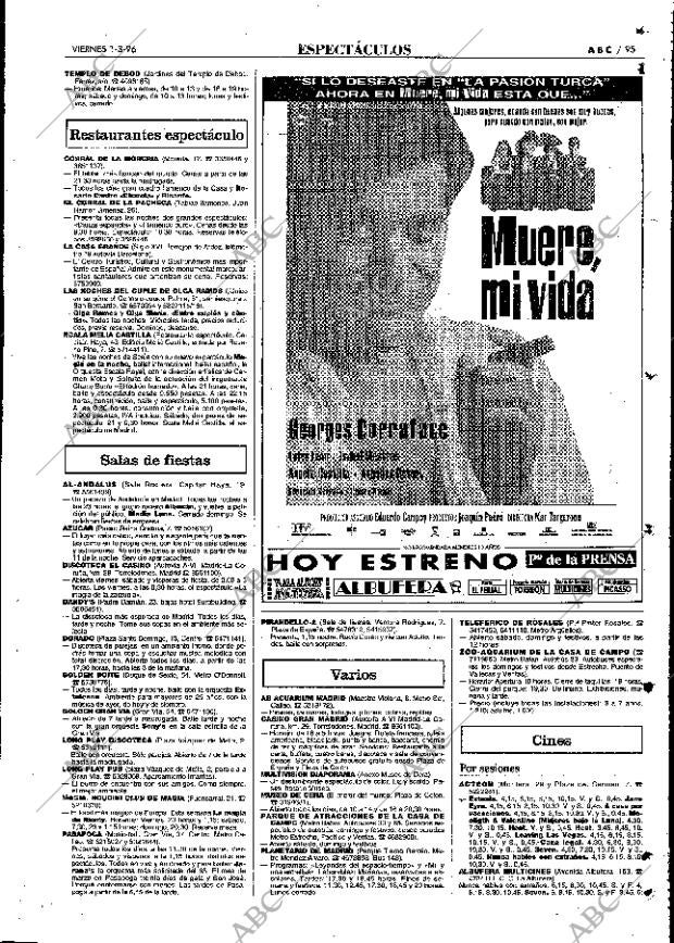 ABC MADRID 01-03-1996 página 95