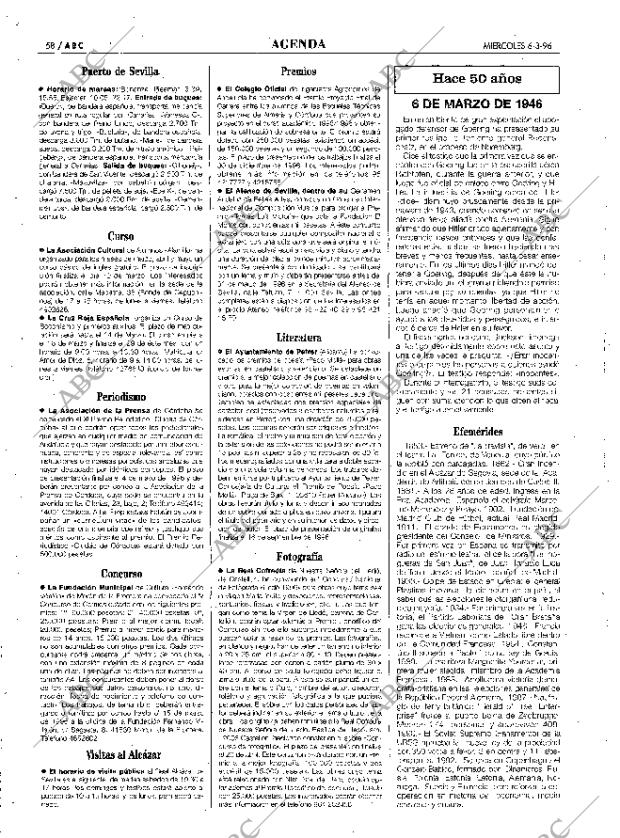 ABC SEVILLA 06-03-1996 página 58