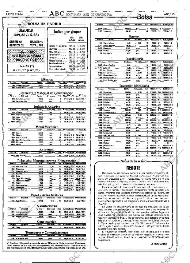 ABC MADRID 07-03-1996 página 45