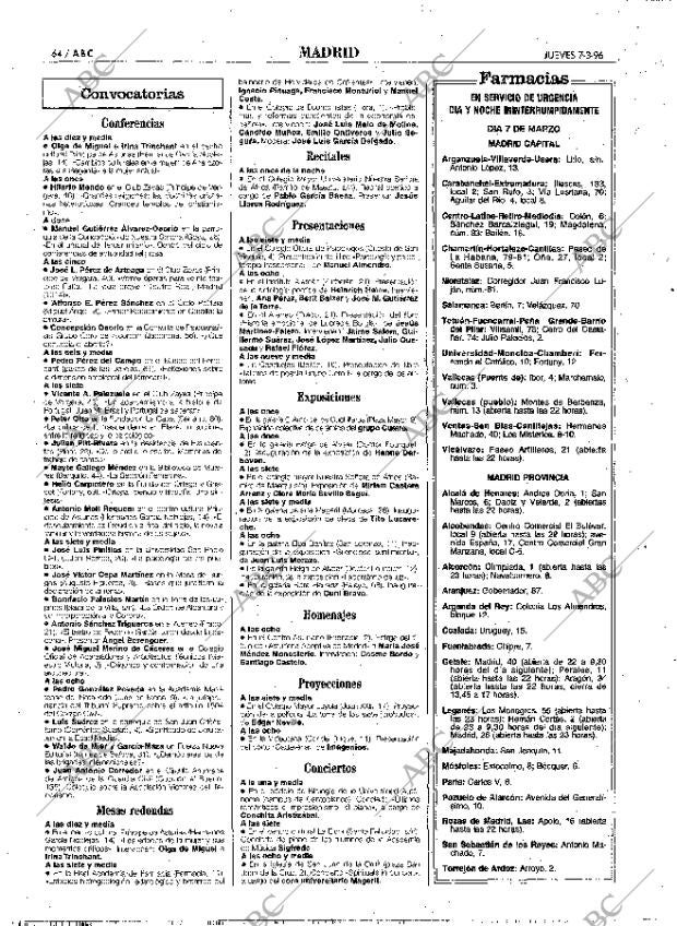 ABC MADRID 07-03-1996 página 64