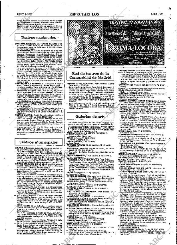 ABC MADRID 07-03-1996 página 87