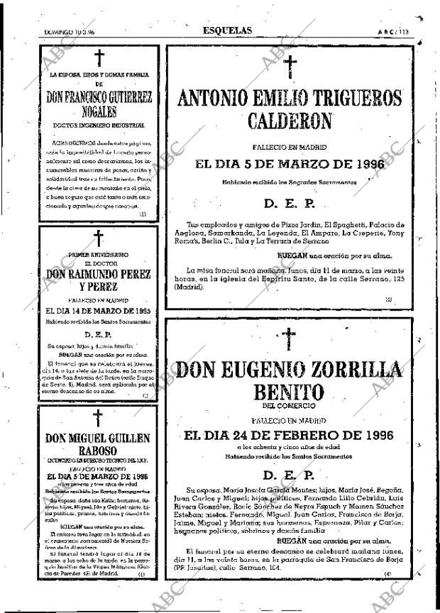 ABC MADRID 10-03-1996 página 113