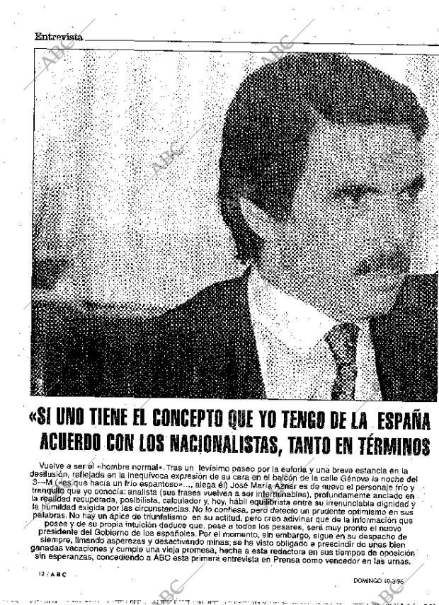 ABC MADRID 10-03-1996 página 12