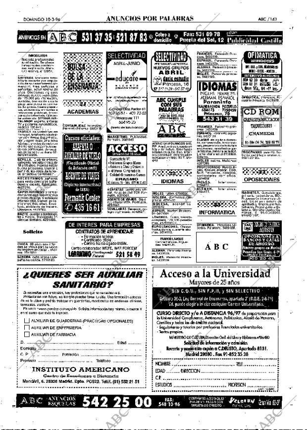 ABC MADRID 10-03-1996 página 143