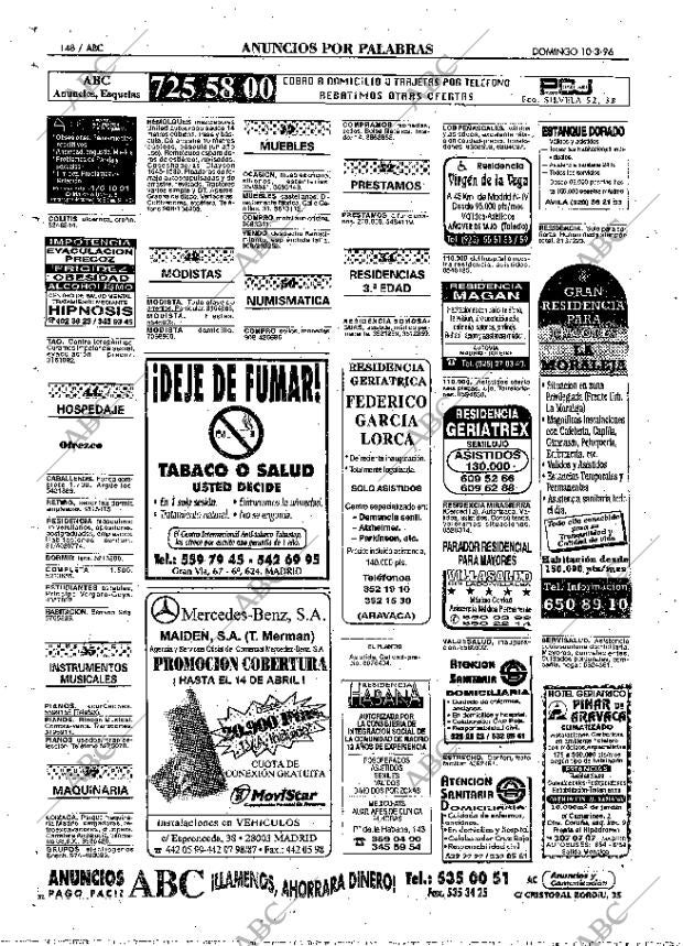 ABC MADRID 10-03-1996 página 148