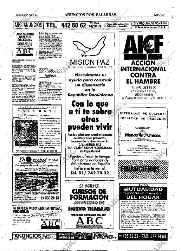 ABC MADRID 10-03-1996 página 149