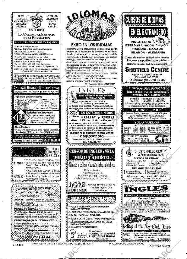 ABC MADRID 10-03-1996 página 2