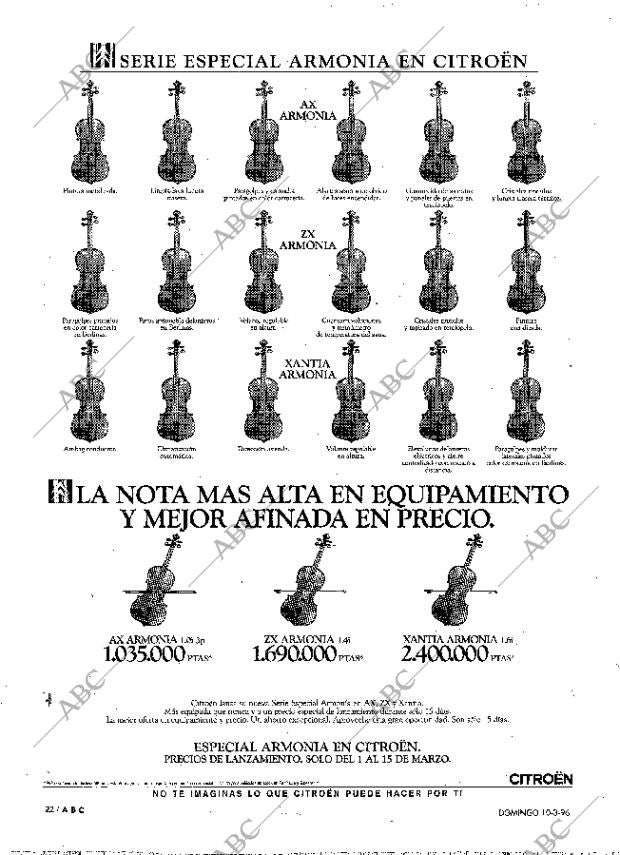 ABC MADRID 10-03-1996 página 22
