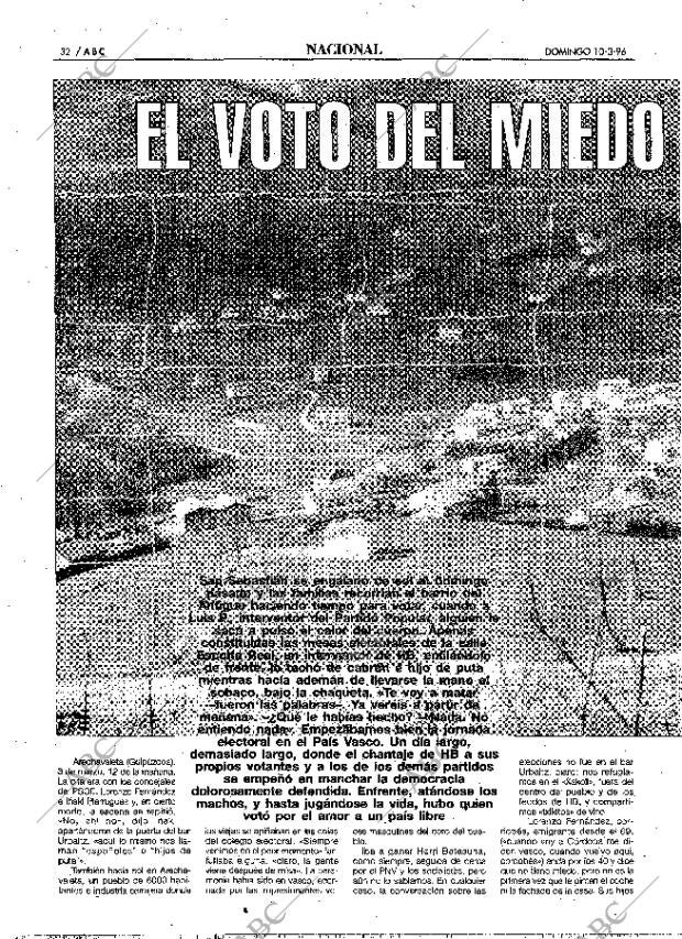 ABC MADRID 10-03-1996 página 32