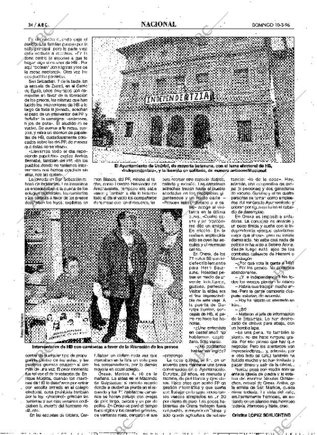 ABC MADRID 10-03-1996 página 34