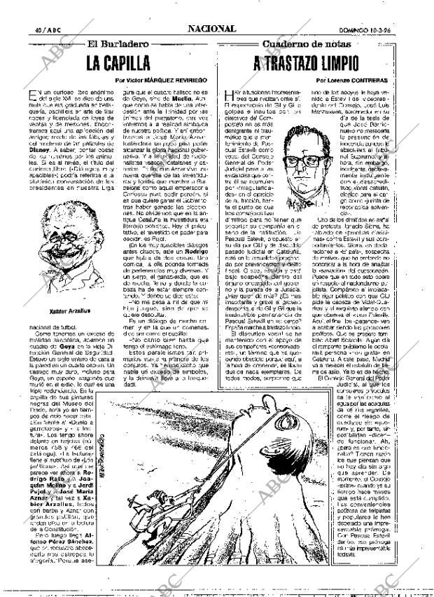ABC MADRID 10-03-1996 página 40