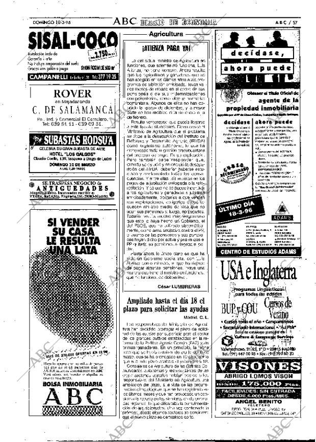 ABC MADRID 10-03-1996 página 57