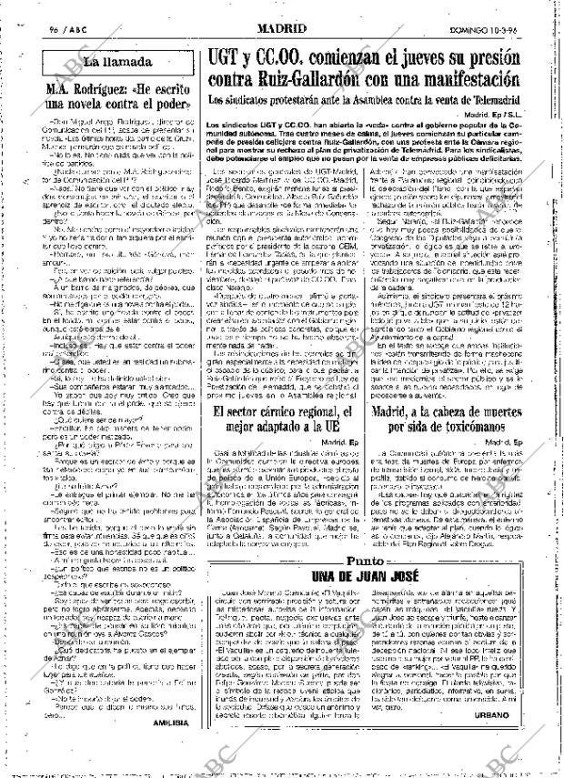 ABC MADRID 10-03-1996 página 96
