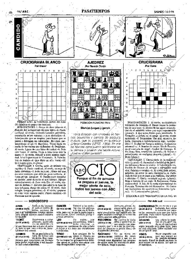 ABC SEVILLA 16-03-1996 página 96