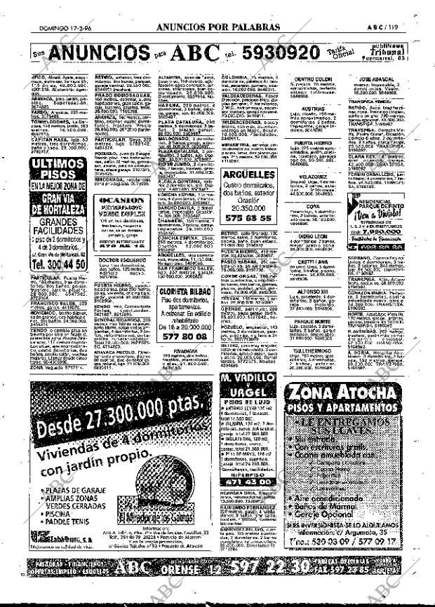 ABC MADRID 17-03-1996 página 119