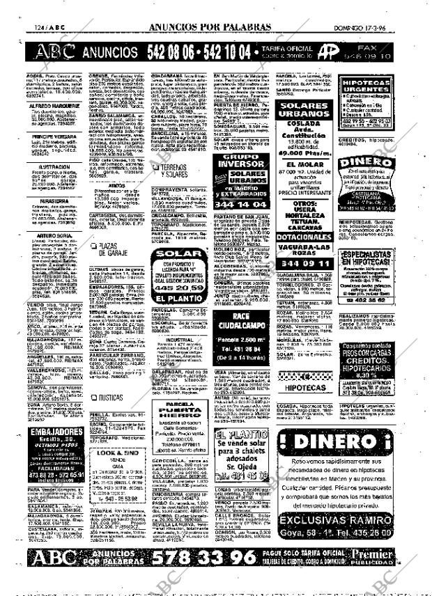 ABC MADRID 17-03-1996 página 124