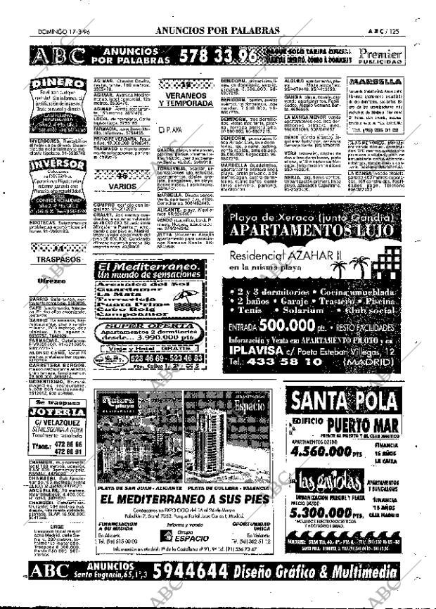 ABC MADRID 17-03-1996 página 125