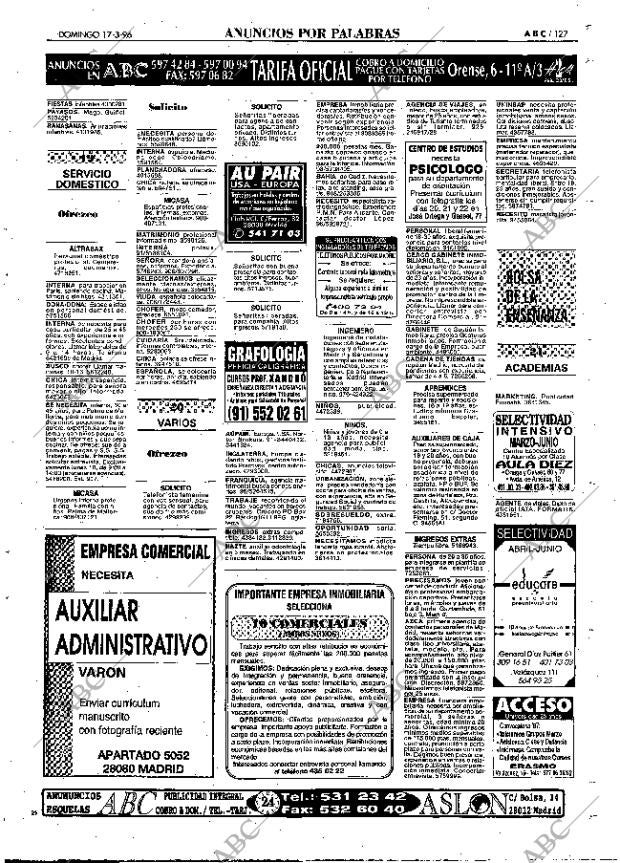 ABC MADRID 17-03-1996 página 127