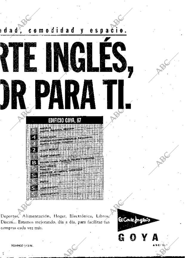 ABC MADRID 17-03-1996 página 13