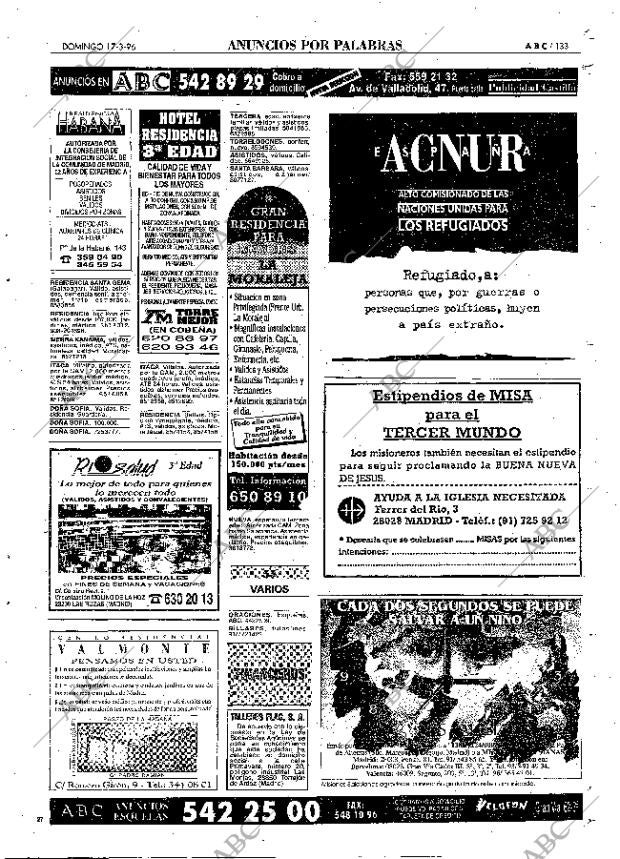 ABC MADRID 17-03-1996 página 133