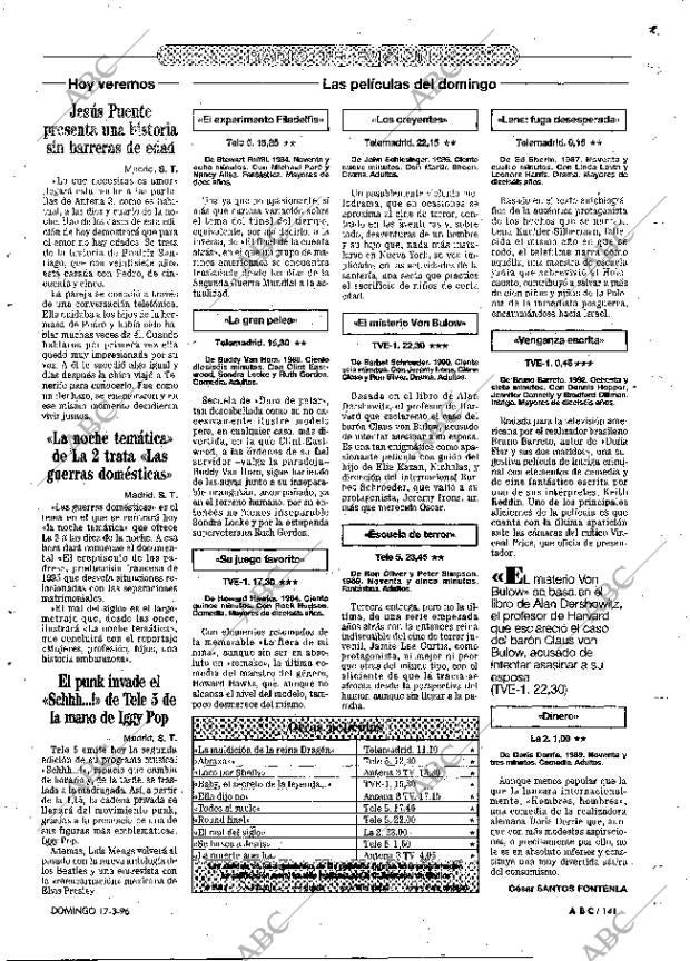 ABC MADRID 17-03-1996 página 141