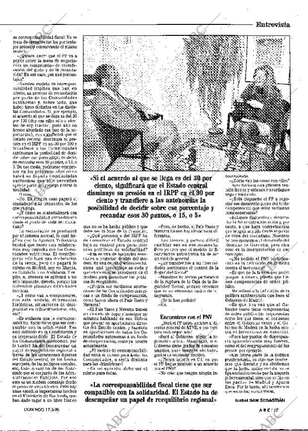 ABC MADRID 17-03-1996 página 17