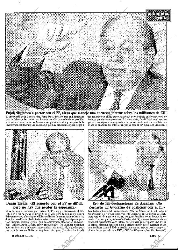 ABC MADRID 17-03-1996 página 5