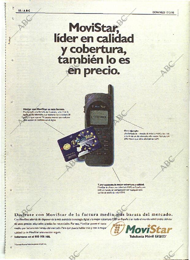 ABC MADRID 17-03-1996 página 88