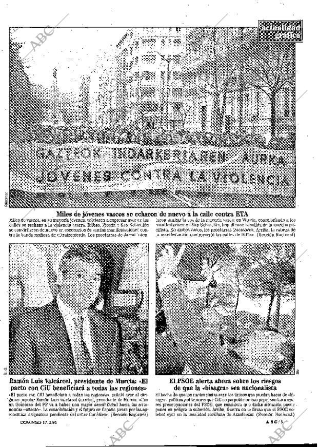 ABC MADRID 17-03-1996 página 9