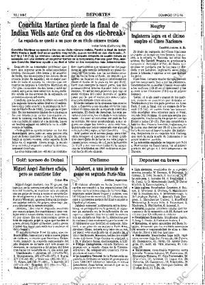 ABC MADRID 17-03-1996 página 92