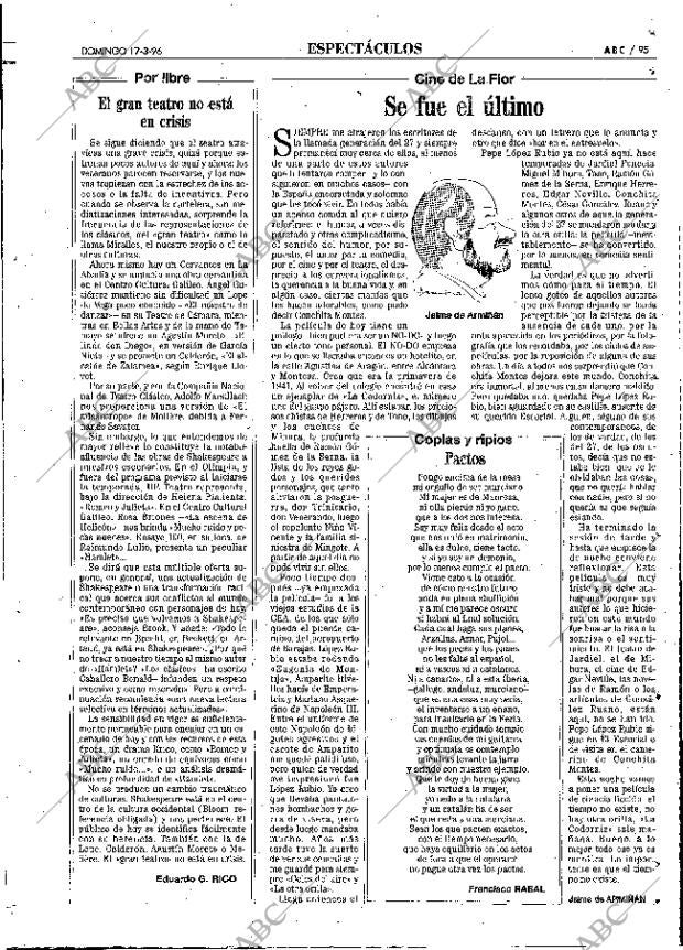 ABC MADRID 17-03-1996 página 95