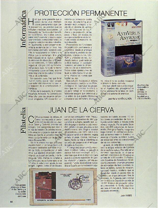 BLANCO Y NEGRO MADRID 17-03-1996 página 88