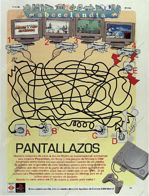 BLANCO Y NEGRO MADRID 17-03-1996 página 93